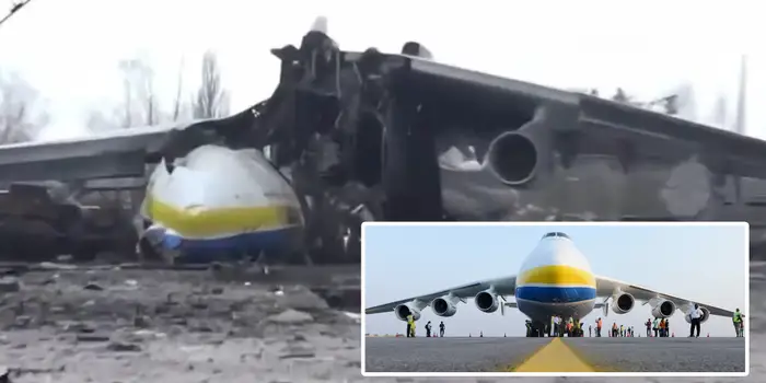 Anthonov An 225 Ruslar tarafindan vuruldu