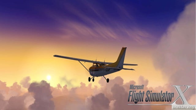 Uçak Oyunları Microsoft Flight Simulator X kapak 1