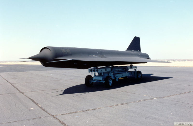 ramjet motor Lockheed X 7 scaled